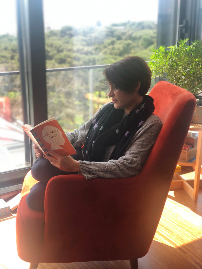 mum is relaxing