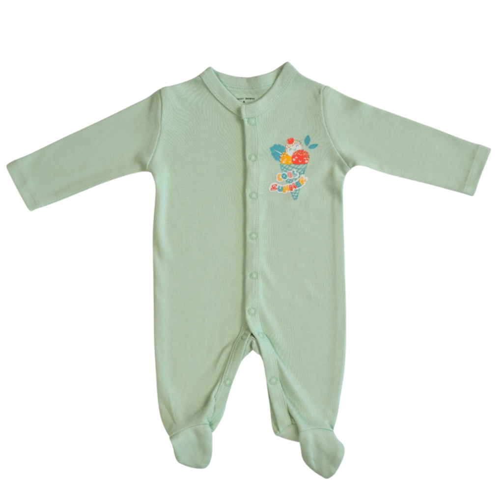 bebekish sleepsuit mint green