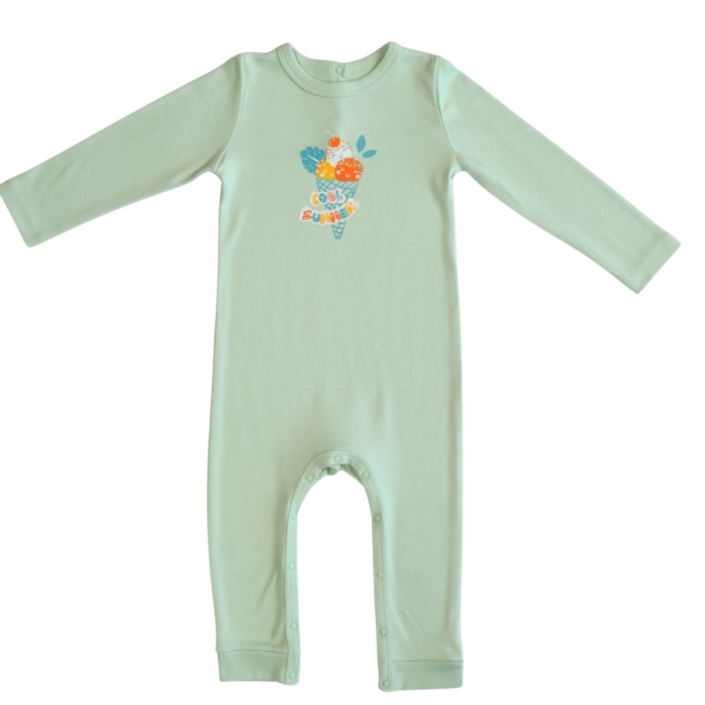 Bebekish Sleepsuit Mint Green