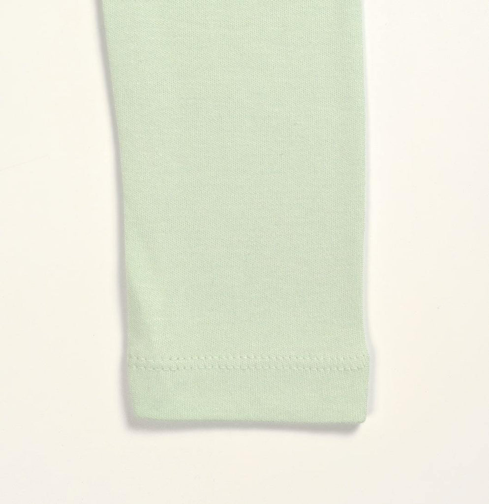 Mint Organic Sleepsuit Bebekish
